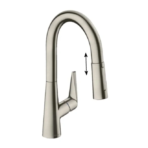 Смеситель для кухни Hansgrohe Talis сталь 73850800 Hanex