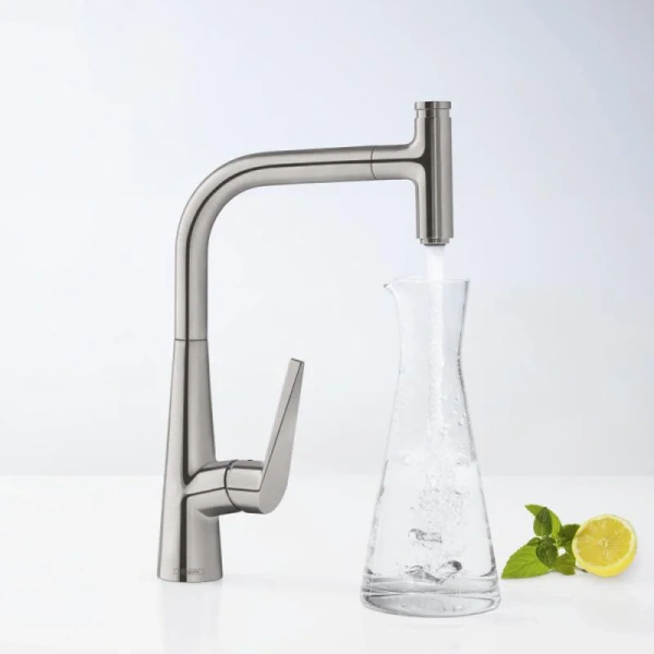 Смеситель для кухни Hansgrohe Talis Select M сталь 72826800 Hanex