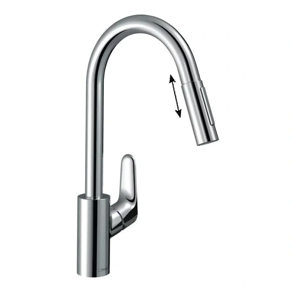 Смеситель для кухни Hansgrohe Focus хром 73880000 Hanex