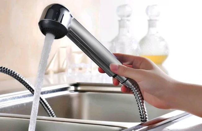 Смеситель для кухни хром Lemark Omega LM3150C Hanex