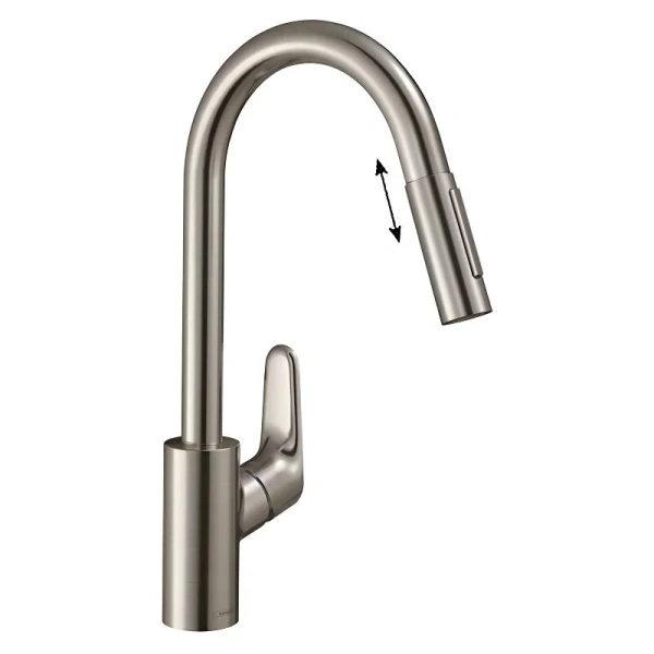 Смеситель для кухни Hansgrohe Focus сталь 31815800 Hanex