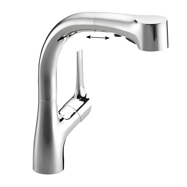 Смеситель для кухни Jacob Delafon Elate однорычажный E13963-CP Hanex