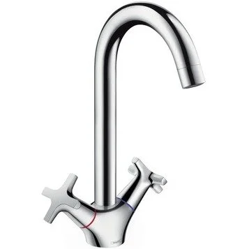 Смеситель для кухни Hansgrohe Logis Classic с двумя рукоятками 71285000 Hanex