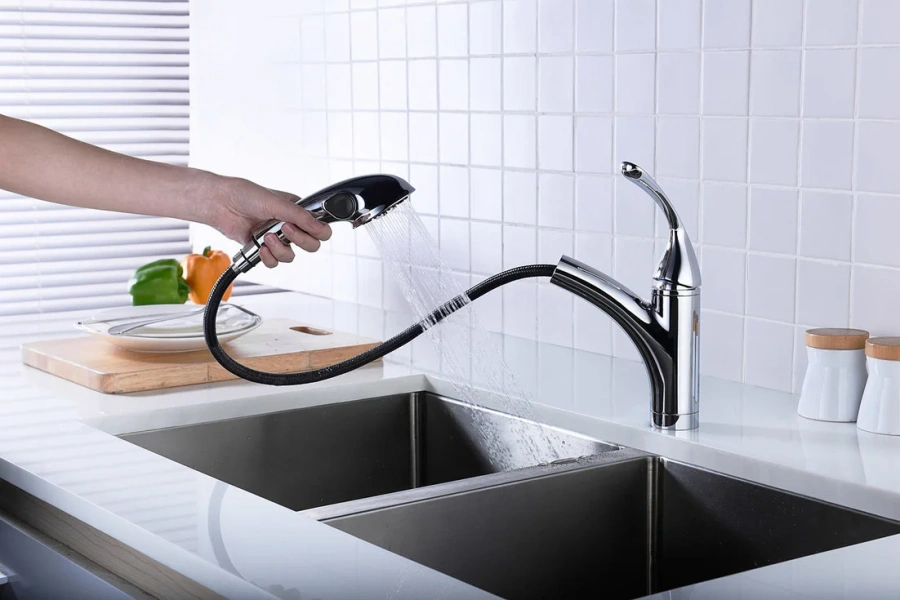 Смеситель для кухни, хром Lemark Intense LM5650C Hanex