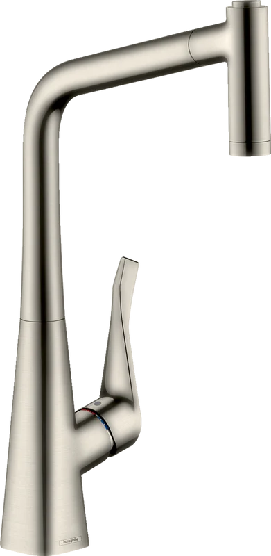 Смеситель для кухни Hansgrohe Metris сталь 14780800 Hanex