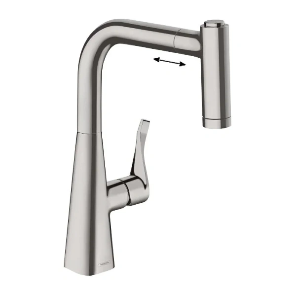 Смеситель для кухни Hansgrohe Metris M71 14834 однорычажный Hanex