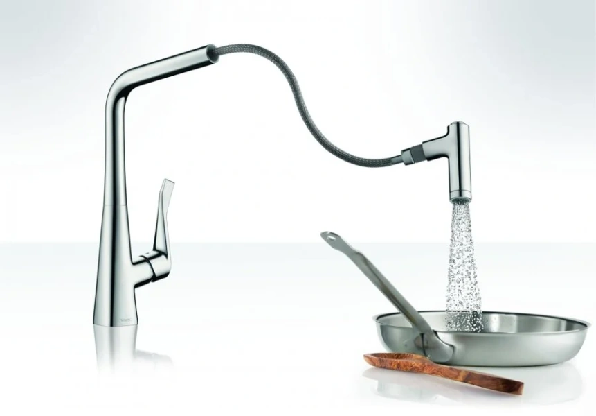 Смеситель для кухни Hansgrohe Talis Select M51 72822 с поворотным изливом Hanex