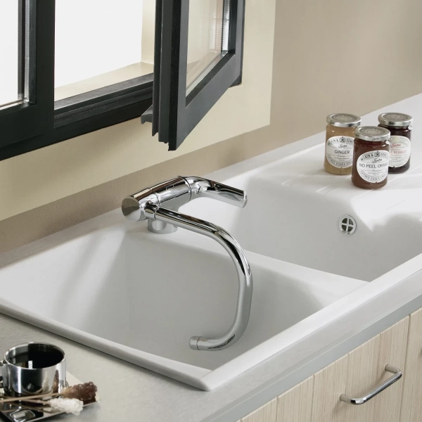 Смеситель для кухни Jacob Delafon Nateo однорычажный E76250-CP Hanex