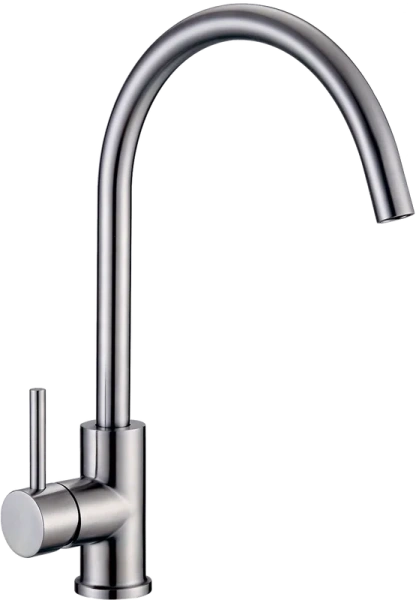 Смеситель для кухни BelBagno Armonica из нержавеющей стали в исполнении сатин ARM-LAM-IN Hanex