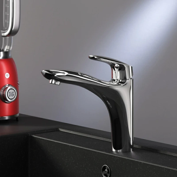 Смеситель для кухни AM.PM Bliss L излив 195 мм хром F5300032 Hanex