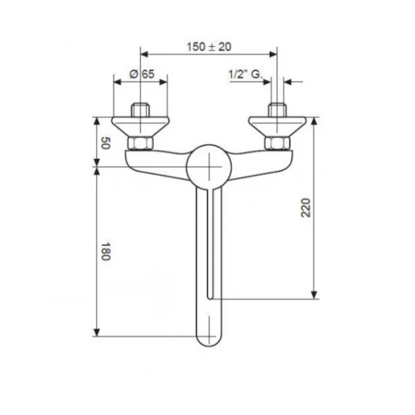 Смеситель для кухни Emmevi Giglio 8005CL CR8005LC Hanex