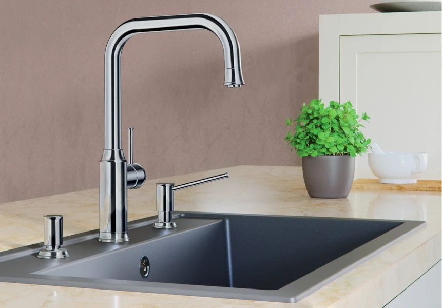 Смеситель для кухни Blanco Livia-S Hanex