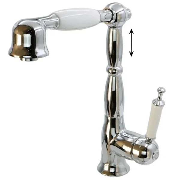 Смеситель для кухни Migliore Oxford 18 с выдвижным изливом Hanex