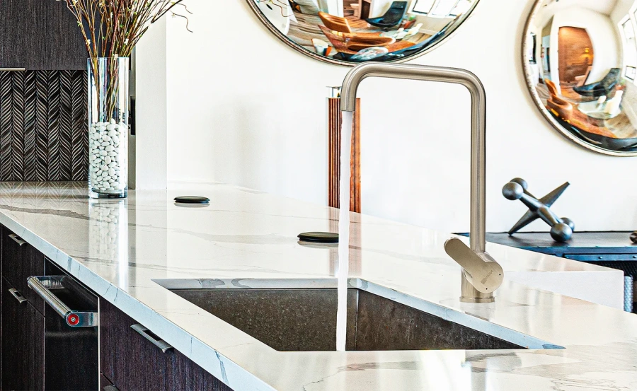 Смеситель для кухни Lemark Expert LM5073S Hanex