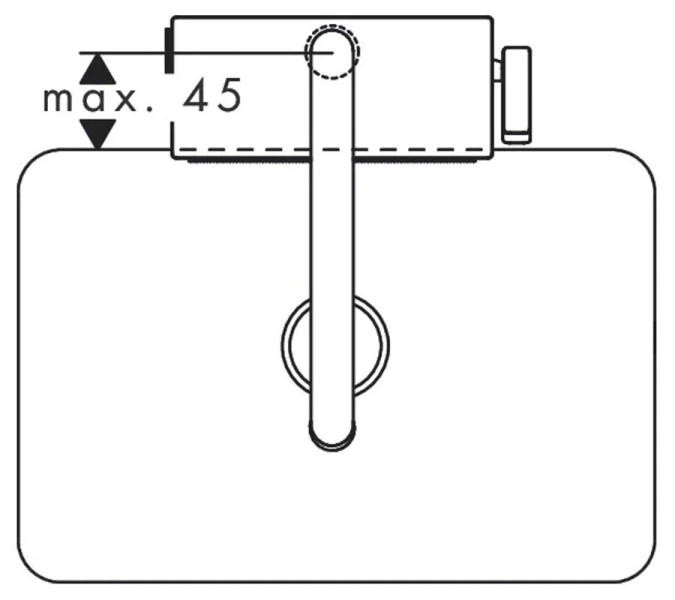 Смеситель для кухни Hansgrohe Aquno Select черный матовый 73831670 Hanex