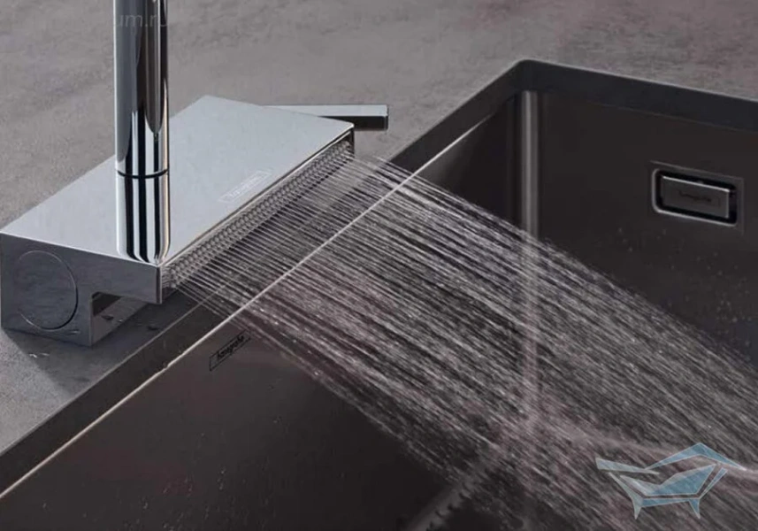 Смеситель для кухни Hansgrohe Aquno Select с вытяжным душем 73830800 Hanex