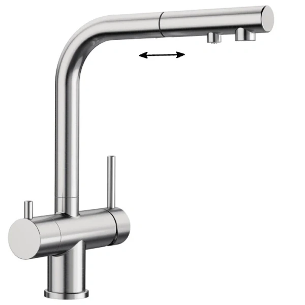 Смеситель для питьевой воды Blanco Fontas S II нержавеющая сталь 525199 Hanex