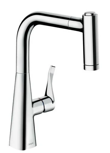 Смеситель для кухни Hansgrohe Metris хром 73800000 Hanex