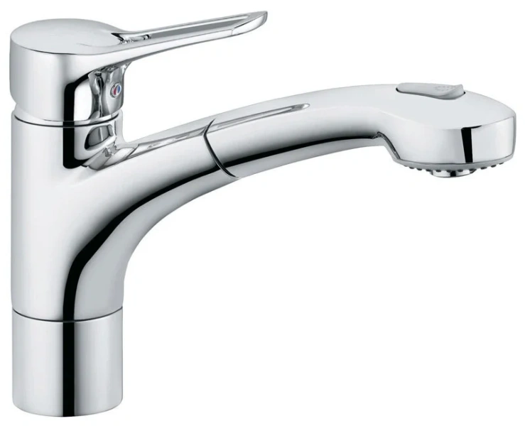 Смеситель для кухни Kludi MX 39941 с выдвижным изливом Hanex