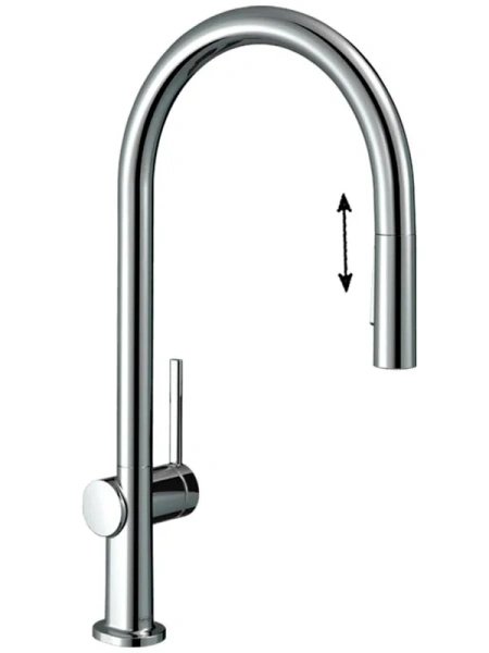 Смеситель для кухни Hansgrohe Talis M54 72801 однорычажный Hanex