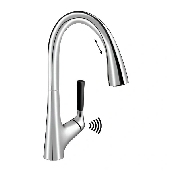 Смеситель для кухни Jacob Delafon Malleco E77748-CP Hanex