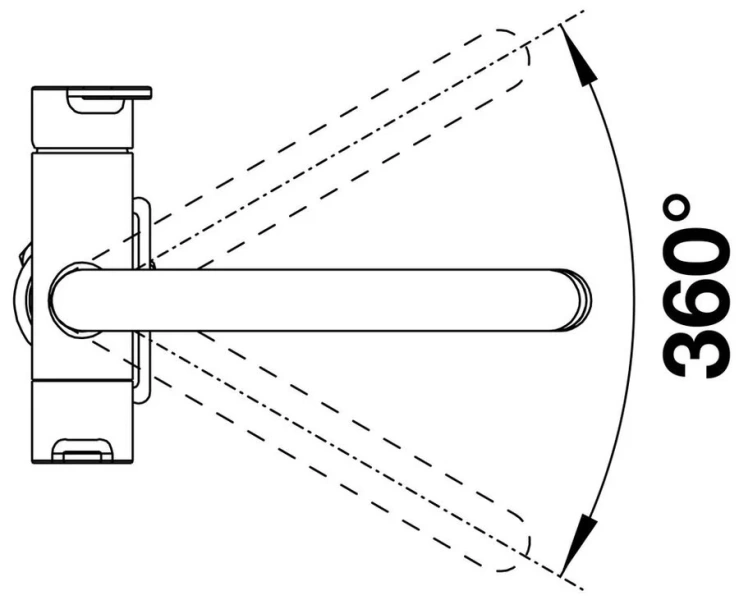 Смеситель для питьевой воды Blanco Trima серый беж 526270 Hanex