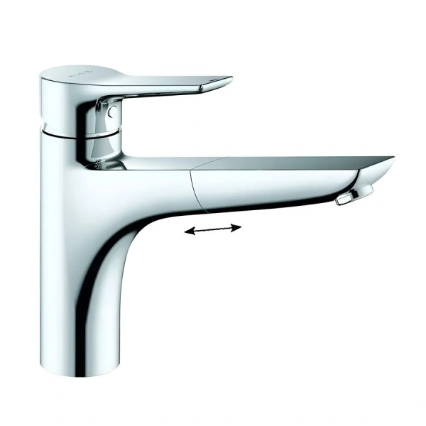 Смеситель для кухни Kludi Mix 32943 выдвижной излив Hanex