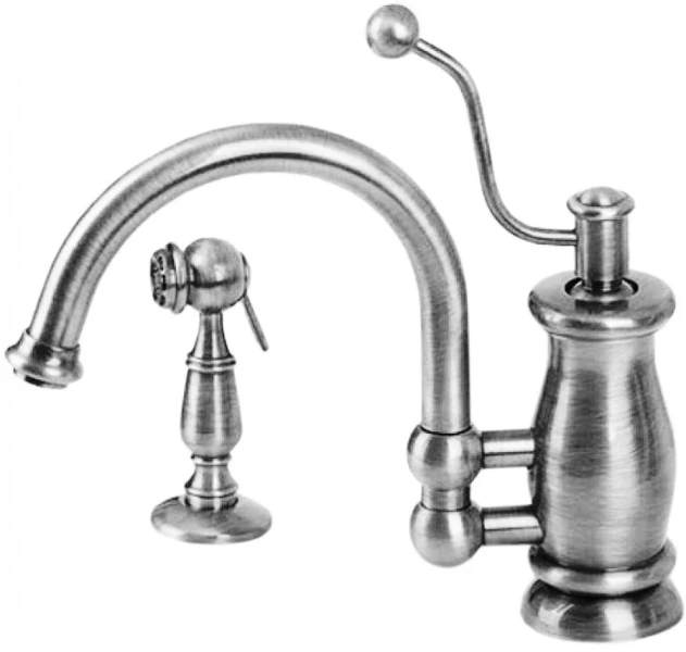 Смеситель для кухни Migliore Vivaldi 18 с ручной лейкой Hanex