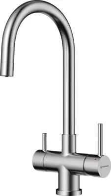 Смеситель для кухни Omoikiri Akita нержавеющая сталь 4994086 Hanex