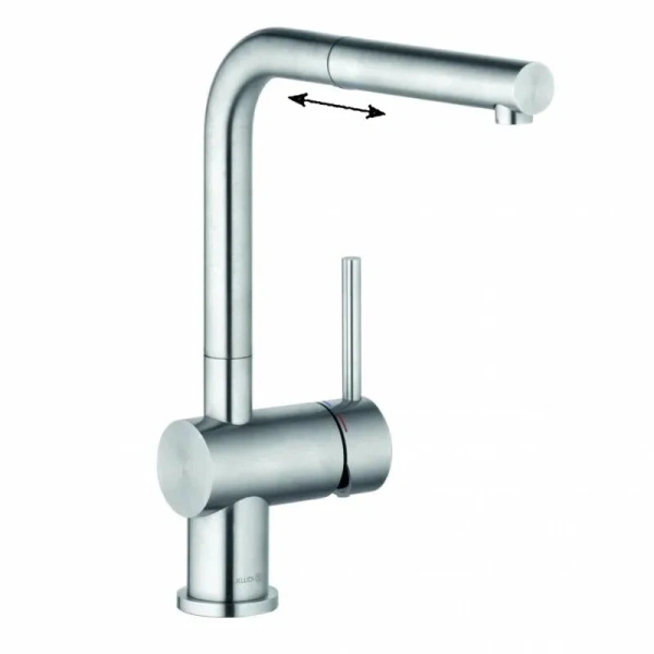 Смеситель для кухни Kludi Steel нержавеющая сталь 45851F877 Hanex