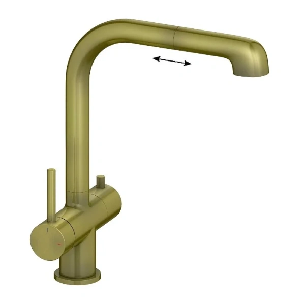 Смеситель для питьевой воды Timo Saona антик 2346/02FL Hanex