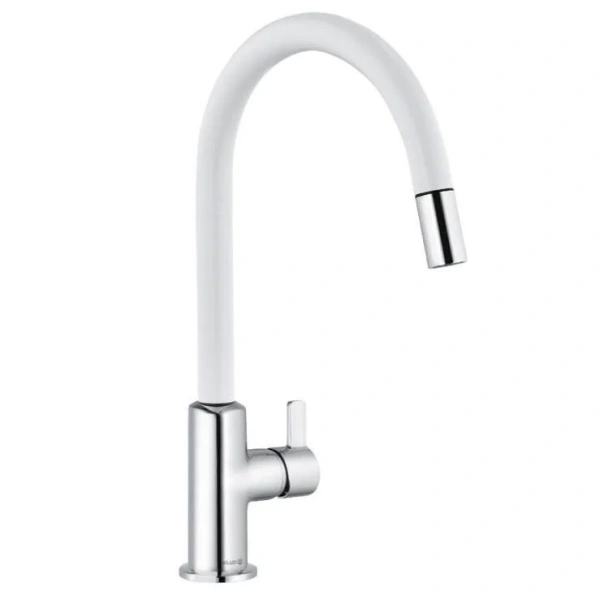 Смеситель для кухни Kludi Bingo Star белый матовый/хром 468519378 Hanex