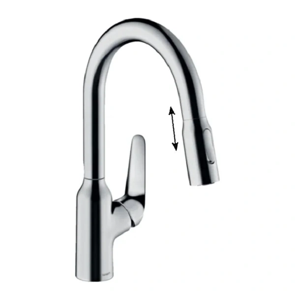 Смеситель для кухни Hansgrohe Focus M42 хром 71821000 Hanex