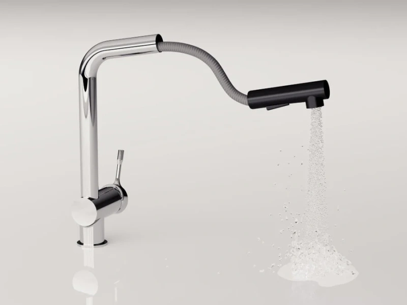 Смеситель для кухни Ideal Standard Ceralook BC178 с выдвижным изливом Hanex