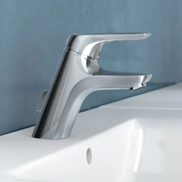 Смеситель для кухни Ideal Standard Ceramix Blue с донным клапаном A5646AA Hanex