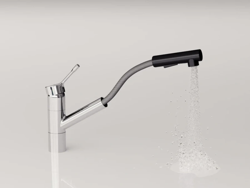 Смеситель для кухни Ideal Standard Ceralook BC297 с выдвижным изливом Hanex