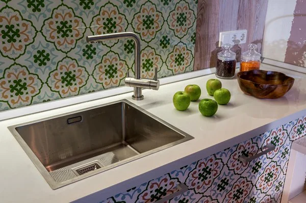 Смеситель для кухни Omoikiri Nagano-BN + Pure drop Lite нержавеющая сталь 4011.8028 Hanex