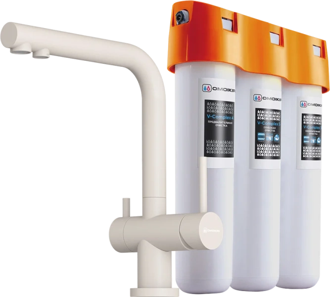 Смеситель для кухни Omoikiri Nagano-PA-P пастила 4216.8028P Hanex