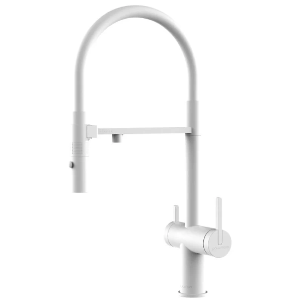 Смеситель для питьевой воды Paulmark Gravity белый матовый Gr213888-WH Hanex