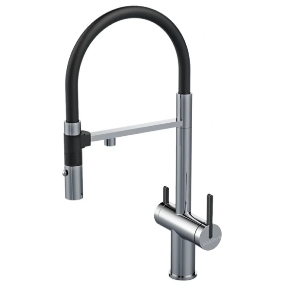 Смеситель для питьевой воды Paulmark Gravity нержавеющая сталь Gr213888-BS Hanex