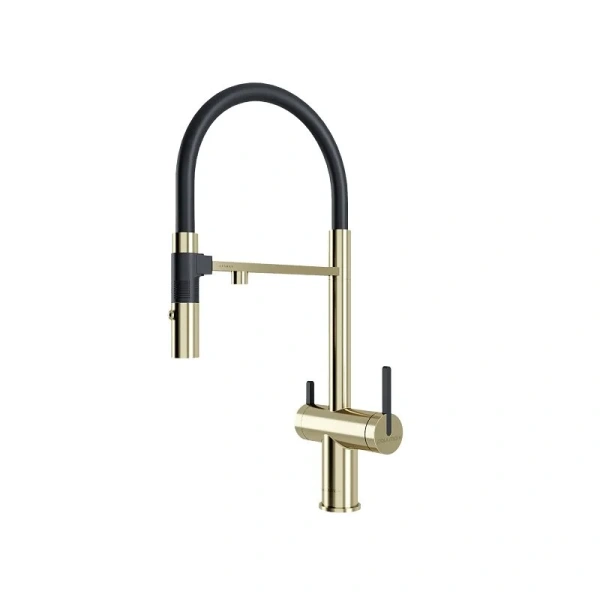 Смеситель для питьевой воды Paulmark Gravity светлое золото Gr213888-LG Hanex