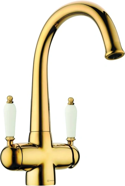 Смеситель для кухни Omoikiri Okinawa 4994 с переключением на питьевую воду Hanex