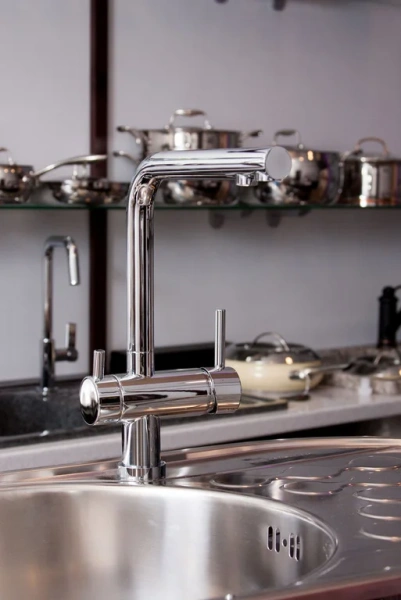 Смеситель для кухни Omoikiri Nagano-C + Pure drop Lite хром 4146.8028 Hanex