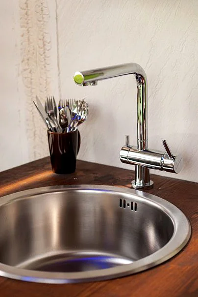 Смеситель для кухни Omoikiri Nagano-C + Pure drop Lite хром 4146.8028 Hanex