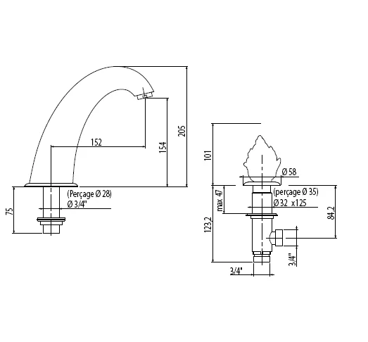 Смеситель для кухни Migliore Oxford 2590 однорычажный Hanex