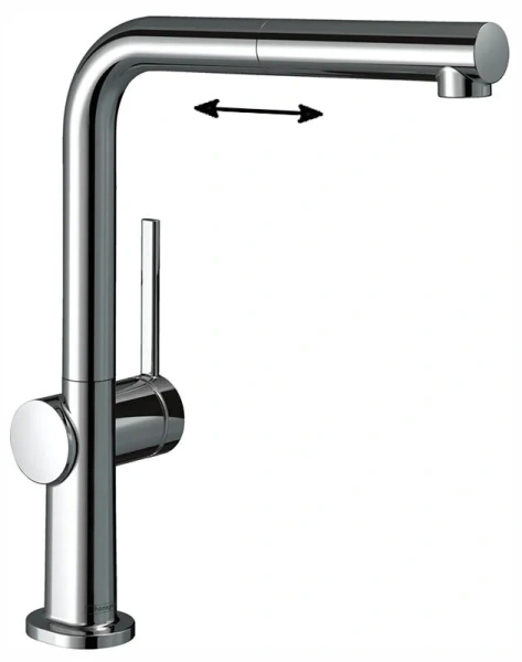 Смеситель для кухни Hansgrohe Talis M54 72809 однорычажный Hanex