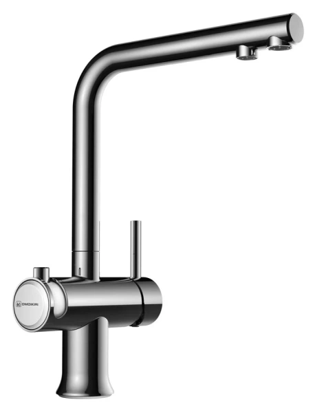 Смеситель для кухни Omoikiri Hotaru-C-WH хром/белый 4994051 Hanex
