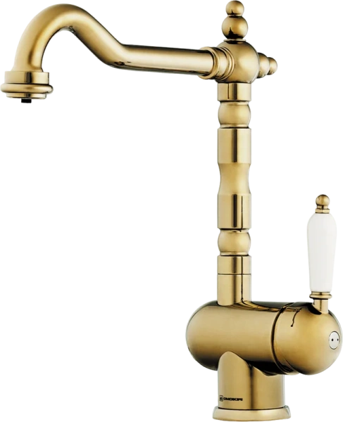 Смеситель для кухни Omoikiri Kyoto 2 Plus-G золото 4994353 Hanex