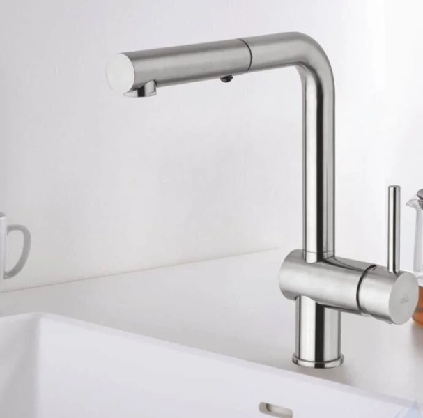 Смеситель для кухни Paffoni Light хром LIG285CR-MET Hanex