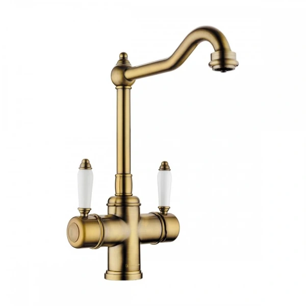 Смеситель для кухни Omoikiri Tottori 49940 с переключением на питьевую воду Hanex